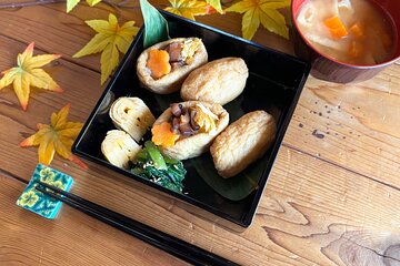 Simple and Fun to Make Inari Sushi Party in Tokyo