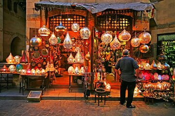 Exploring Khan el-Khalili Market with Guided Tour, Koshary Dish