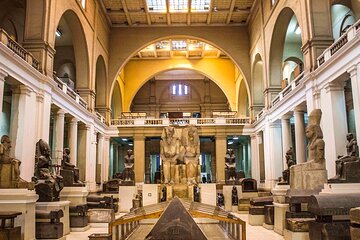 Egyptian Museum, Coptic Christian Cairo, and Old Market Tour