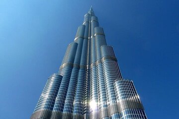 At the top burj khalifa dubai ticket with cafe treat