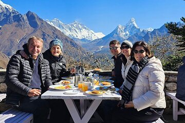 Everest Base Camp Helicopter Tour Stop at Everest View Hotel