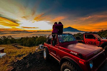 Mount Batur Sunrise Jeep Tour and Black Lava ATV Adventure