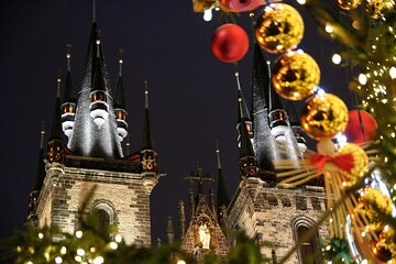 Prague Christmas Tour in Wenceslas Square, Old Town and more