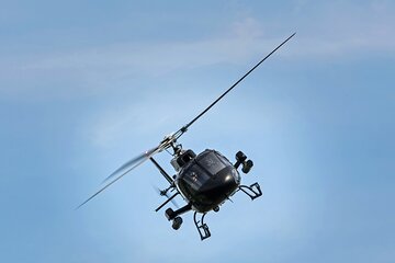 Helicopter Ride Global Village Visit Tour with Private Transfer