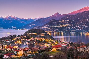 Tour from Lugano to Como Bellagio and cruise + train