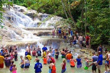 Blue Hole and Dunn's River Falls Combo Day Trip from Montego Bay