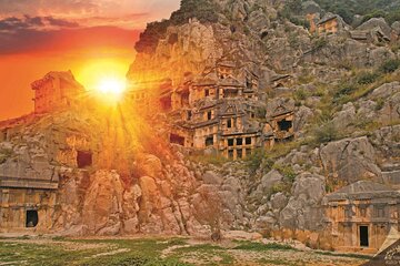 Demre Myra Tour with Kekova Sunken City Boat Trip From Kemer