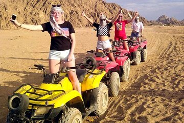 Quad Biking and Bedouin Private Tour in Hurghada Desert Safari