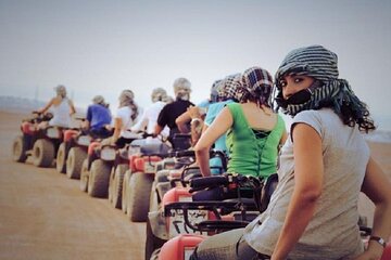 Royal Safari: Quad, Buggy Car, with visiting Bedouin Village 