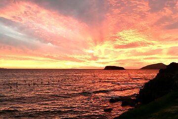 Sunset Private Tour to Poseidon Temple & Vouliagmeni Thermal Lake