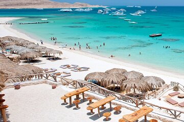 Eden Island full day 8 hours boat trip from Hurghada