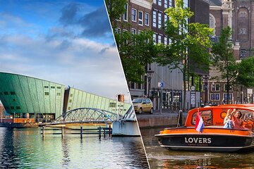 Nemo Science Museum and 1 Hour Canal Cruise Ticket in Amsterdam