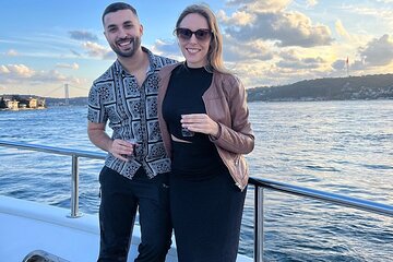 Afternoon Bosphorus Cruise Luxury Yacht with Professional Guide