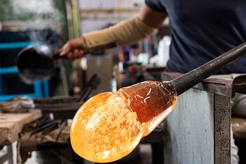 Venice Murano Island Glass Factory Tour with Glass Blowing Demonstration