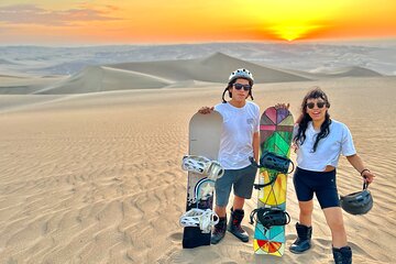 Sandboard and SandSki Experience in Huacachina