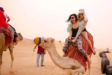 Premium Morning Desert Safari and Burj Khalifa at the top Tour