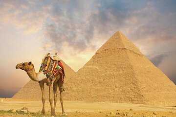 Private Tour With Camel Ride Visit Giza Pyramids and Great Sphinx