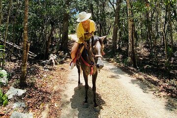 Horse Ride to Cenote Mil Columnas