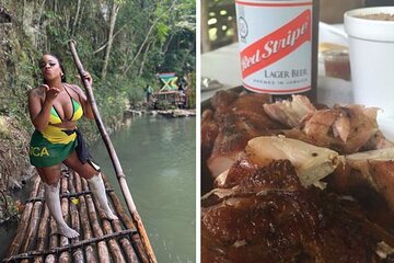 Bamboo Rafting,Limestone Massage & Scothies Jerk in Montego Bay 