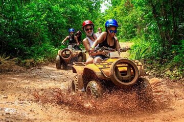 Full Day Adventure: Horses , ATV, Ziplines & Cenote w/Lunch