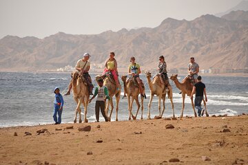 Blue Hole and Dahab City from Sharm El Sheikh