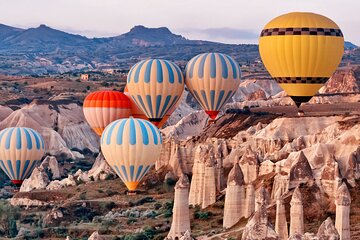 3-Hour Hot Air Balloon Flight Tour over Cappadocia Fairy Chimneys