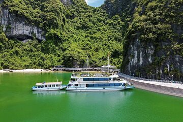 Ha Long Bay Cruise Day Group Tour: Kayaking, Swimming with Lunch