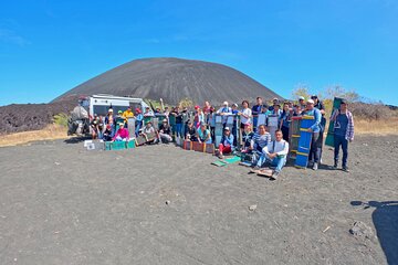 SANDBOARDING Cerro Negro Volcano, León NIcaragua.