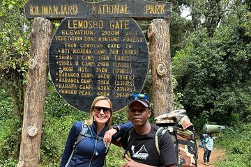 8 Days Mount Kilimanjaro Trekking via Lemosho Route
