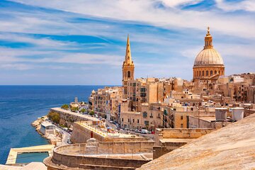 Valletta Full Day Guided Tour in French with Lunch 