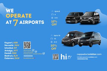 Cappadocia Airport Transfer | Nevsehir or Kayseri Airport