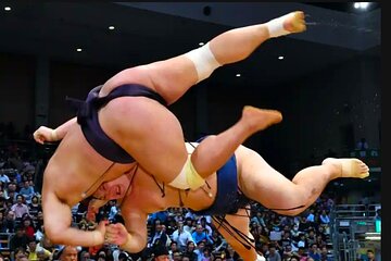 Sumo Tournament Tokyo, Japan. 