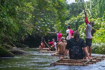 Khao Lak Bamboo Rafting with ATV Quad Bike and Elephant Encounter