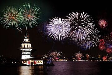 Bosphorus New Year Party on Luxury Yacht in Istanbul 2025