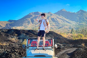 Full Day Mount Batur and Black Lava Private Sunrise Jeep Tour