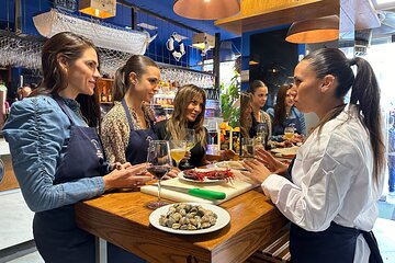 Authentic Paella in Madrid: A Hands-On Class with Tapas & Sangria