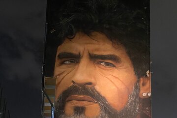 Naples tour Maradona street art