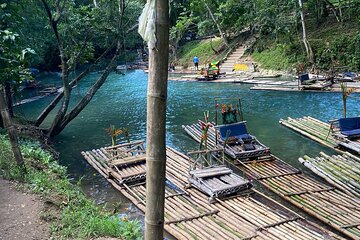 Family friendly Rafting and limestone massage 