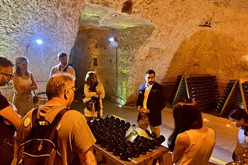 GRAND VINTAGE Taittinger Veuve Clicquot Cellars & Tastings trip