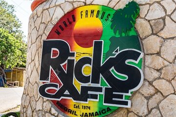 Private Full Day Negril 7 Mile Beach and Ricks Café tour