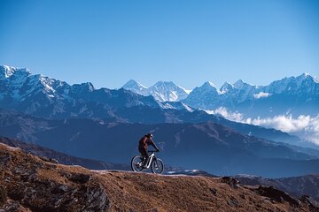 Full Day Mountain Bike Tour with Guide in Pokhara