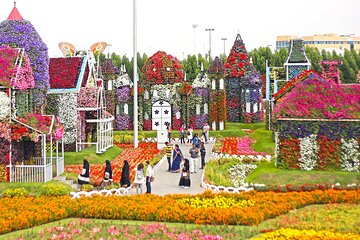 View the Palm with Miracle Garden Visit Private Tour