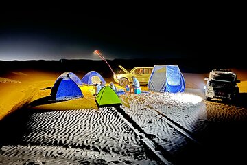 2 Day Private Trip to Two Oasis with Overnight Desert Camping 