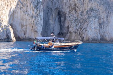 Capri & Positano: Private Boat Day Tour From Sorrento