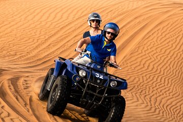 Quad Biking in Riyadh Red Sand Dunes 