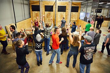 Ultimate Man Day: Guns, Axe Throwing, Golf Activity Half Day