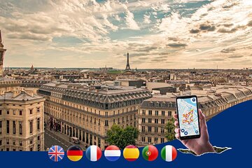 Paris Montmartre: City Walk Audio Guide in 7 Languages on Phone