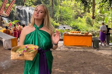 Taman Beji Griya Waterfall Tranquil Purification Ceremony