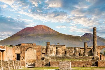 Pompeii and Mount Vesuvius Wine Tasting Private Tour from Naples