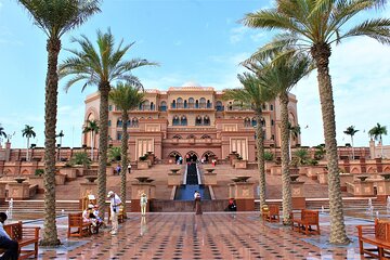 Dubai To Abu-Dhabi Tour:Grand Mosque, Emirates Palace & Corniche 